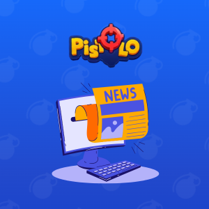Pistolo News auf einem Computerbildschirm mit einer Zeitung